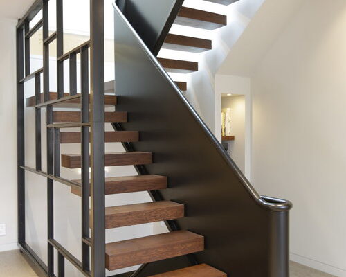 Blacklow Residence modern custom railings