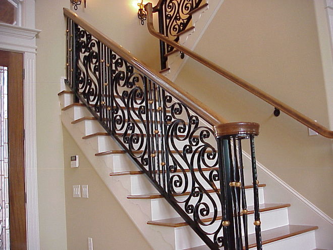 classic ornamental railing