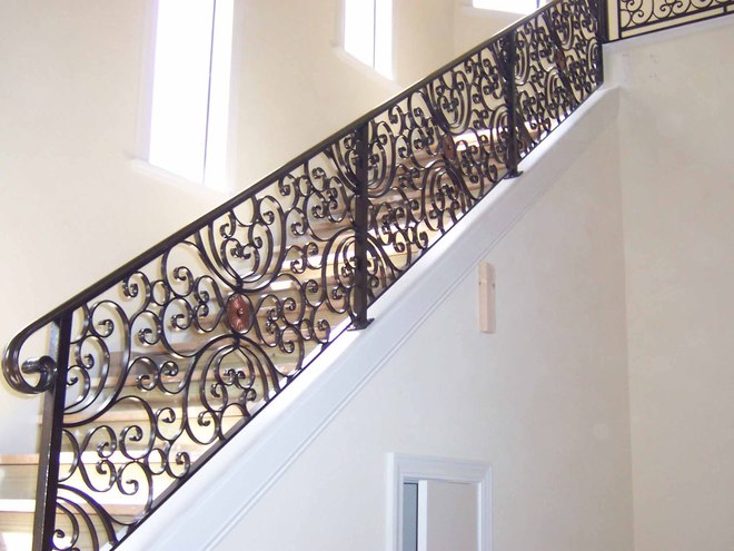 ornamental custom railings design