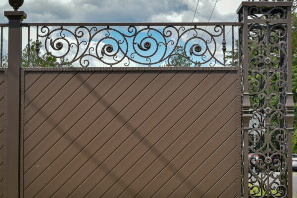 exterior railings brown