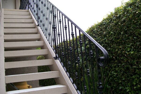 exterior stair railings new
