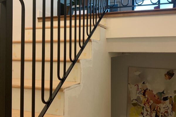 Contemporary custom railings
